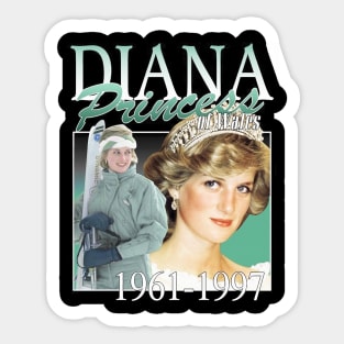 Remembering Princess Diana A Light That Still Shines Sticker